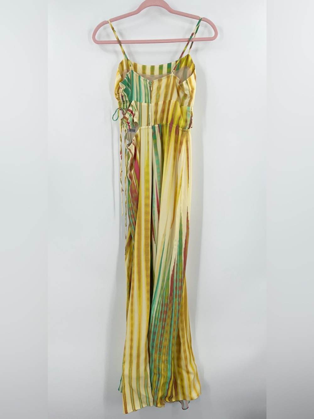 Anthropologie NWT Plenty by Tracy Reese Side Show Jumpsuit in Pastel Ikat sz XS - Picture 4 of 10